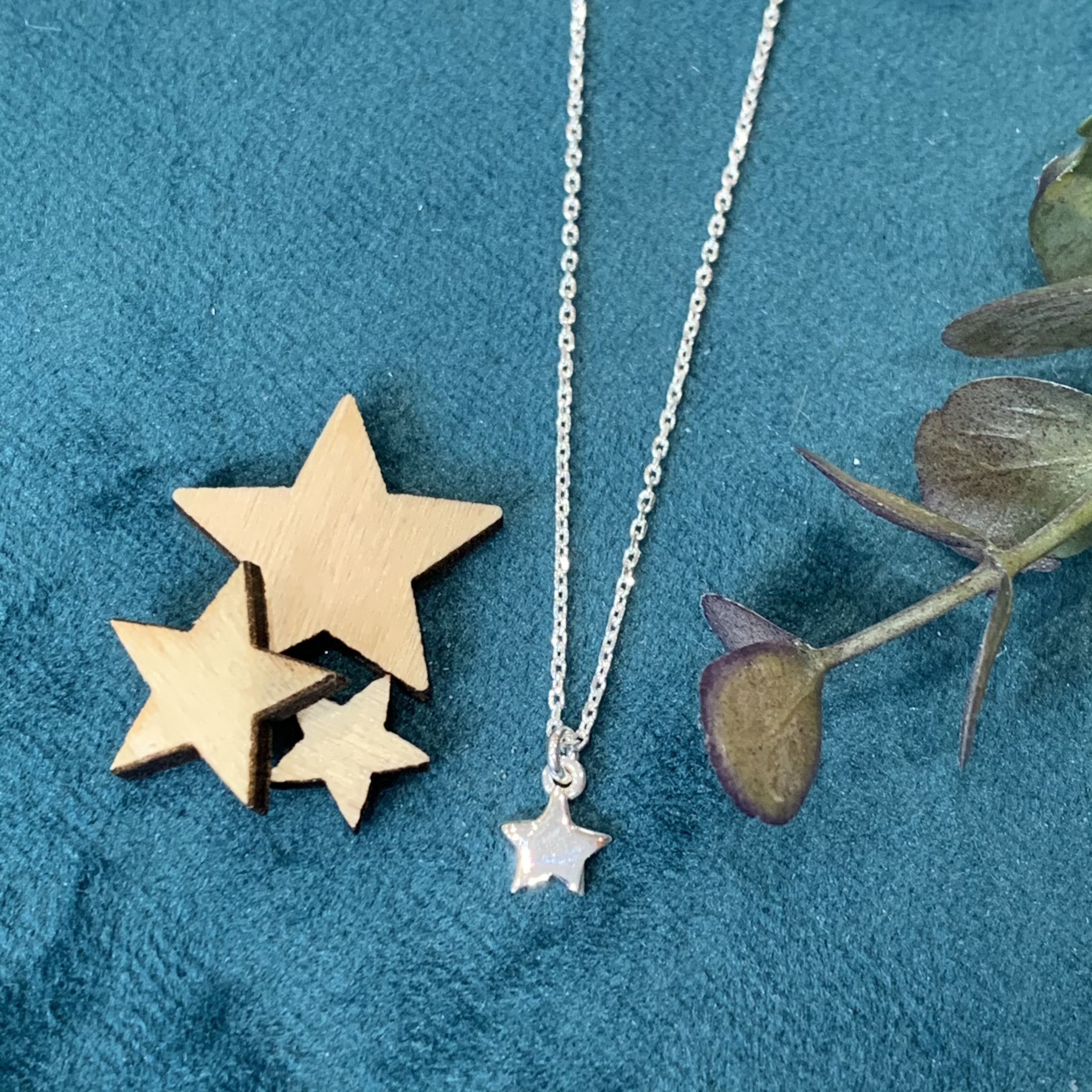 41-45cm Small Star on Chain