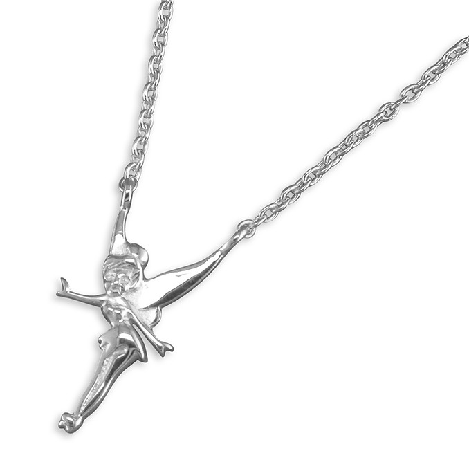 Silver Fairy 41-46cm Tinkerbell Necklace 1