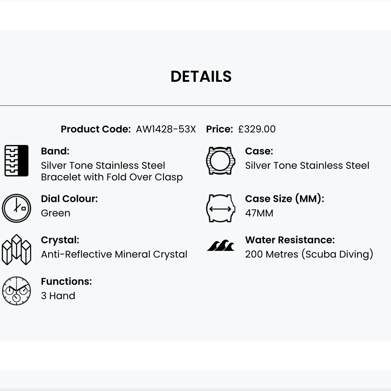 Citizen AW1428-53X Watch 6