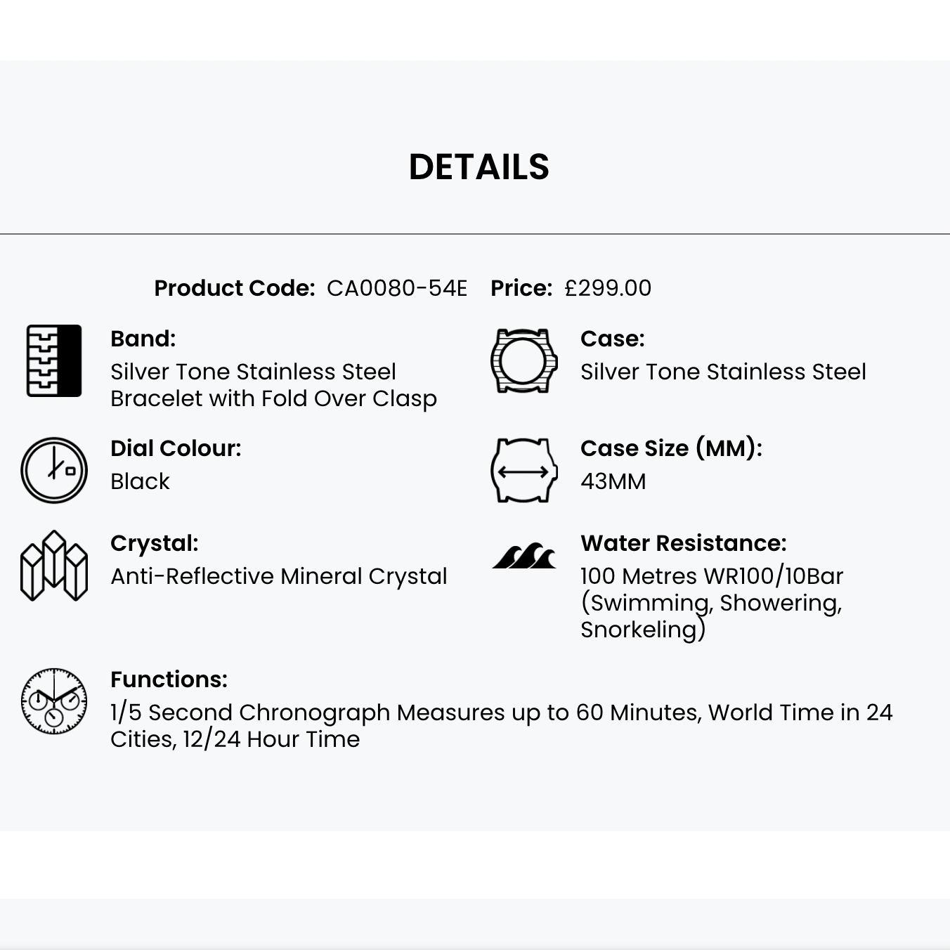 Citizen Red Arrows Chronograph CA0080-54 Watch 3