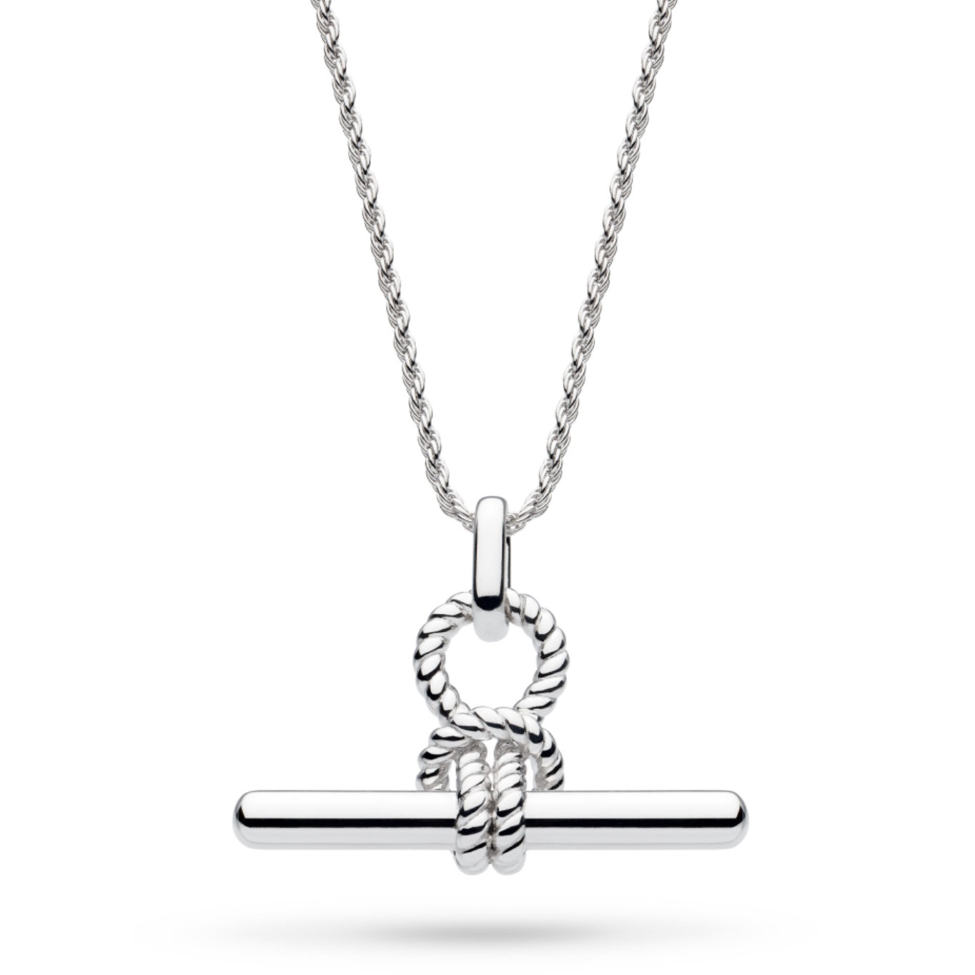 Marina Rope Knot T-Bar Grande Necklace