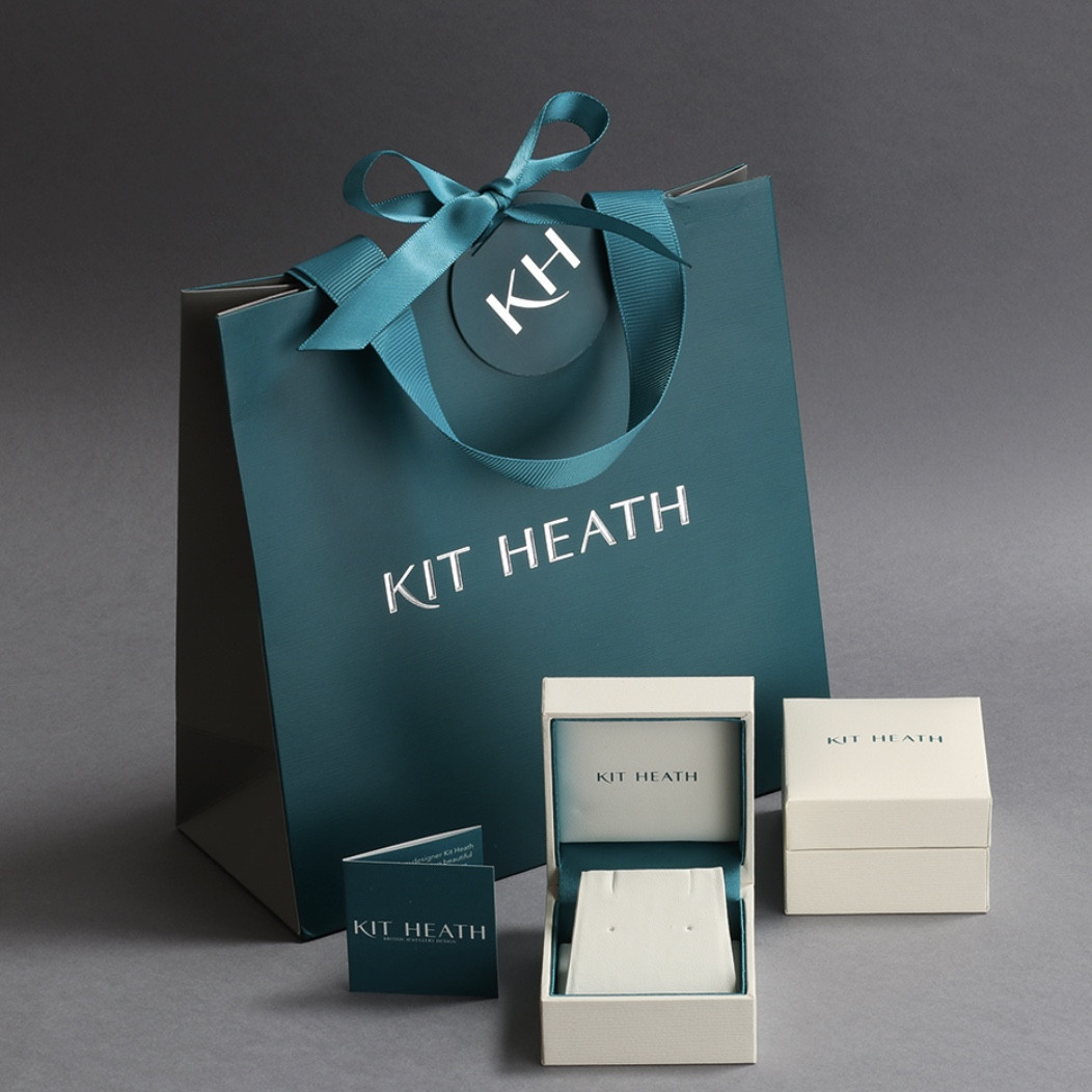 Kit Heath Desire Kiss Mini Heart Stud Earrings 3