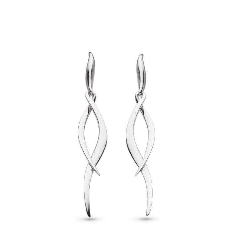 Kit Heath Entwine Twine Twist Drop Earrings 1